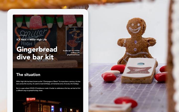 Gingerbread Dive Bar Kit